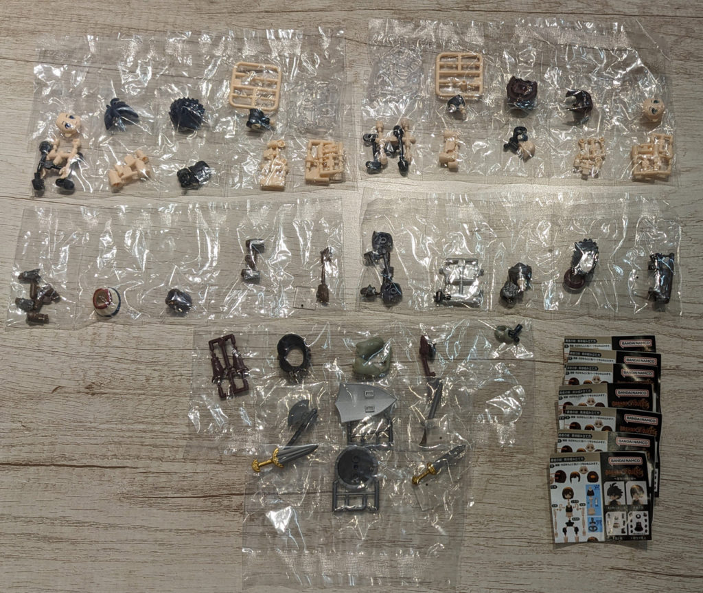 Gashapon Quest - The Beginning of an Adventure Full Set of 7 Styles