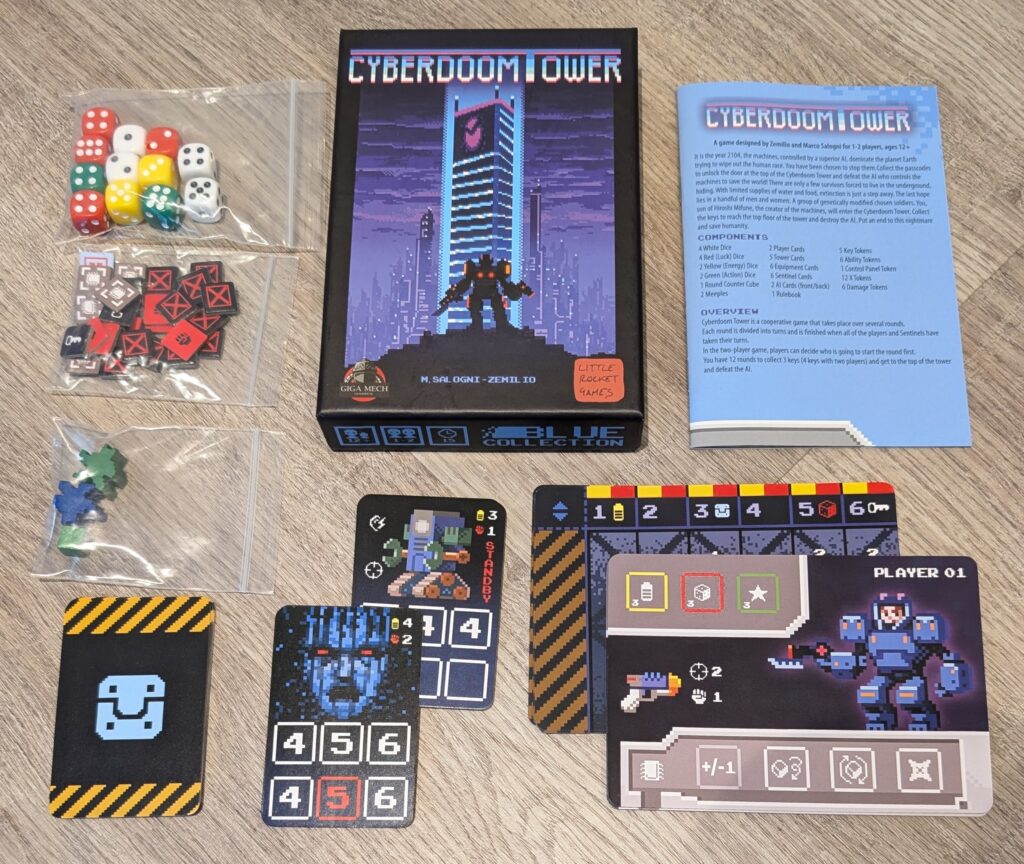Cyberdoom tower (English edition) contents